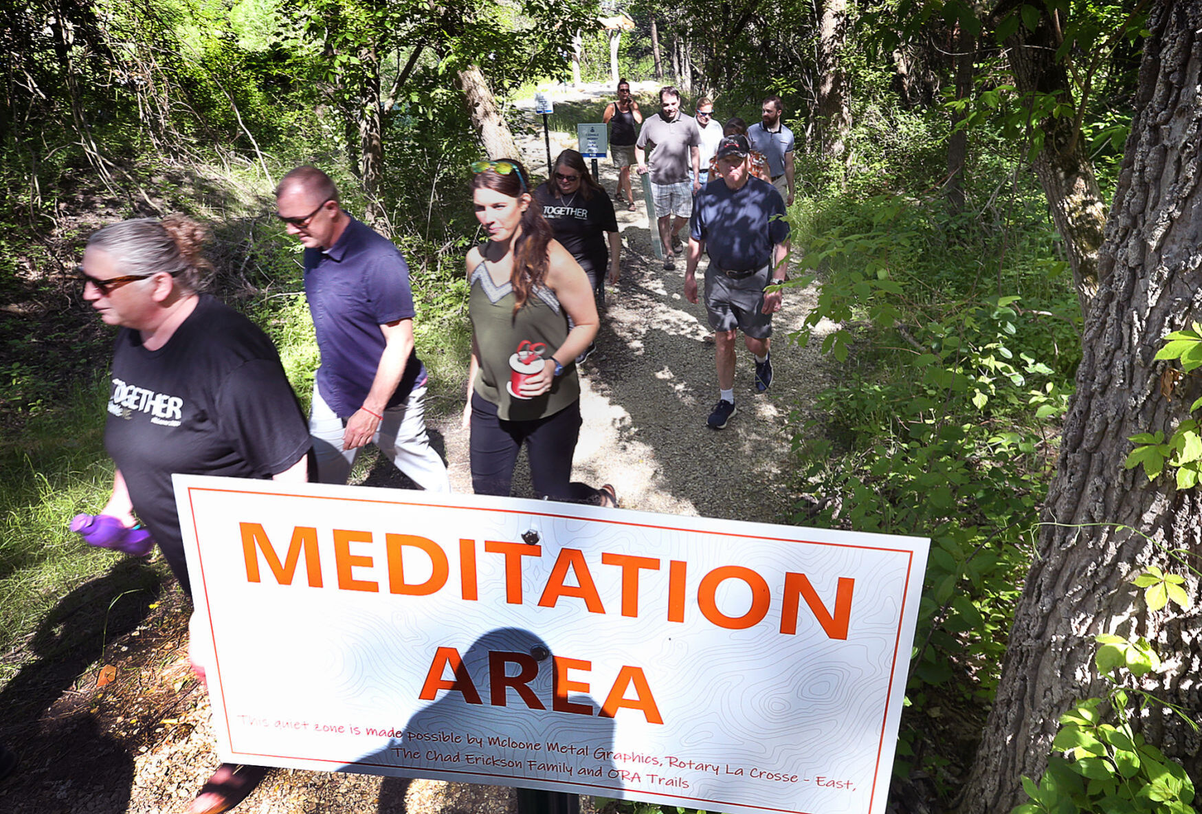 Community Forest adds meditation area and outdoor classroom